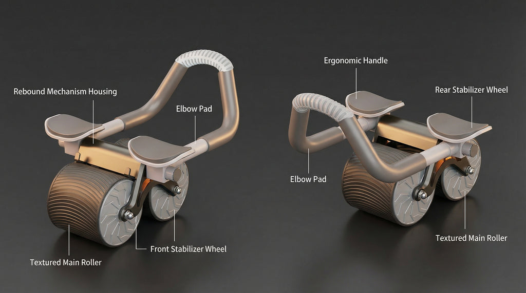 Automatic Rebound Abdominal Wheel