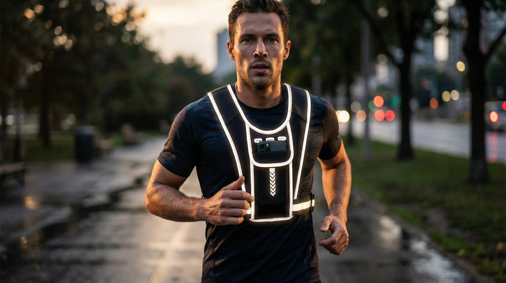 Reflective Hydration Vest Pack
