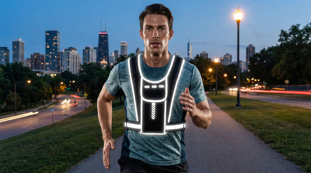 Reflective Hydration Vest Pack